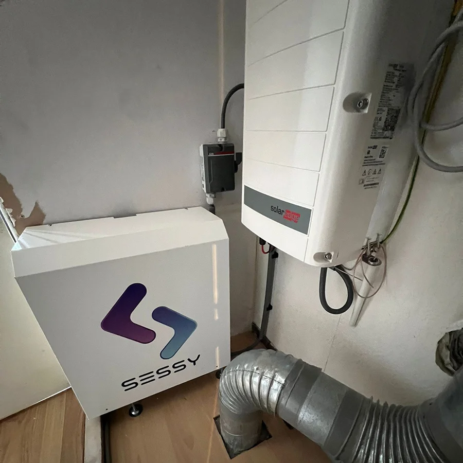 Blog artikel Een dag mee op installatie van een Sessy thuisbatterij Blog artikel