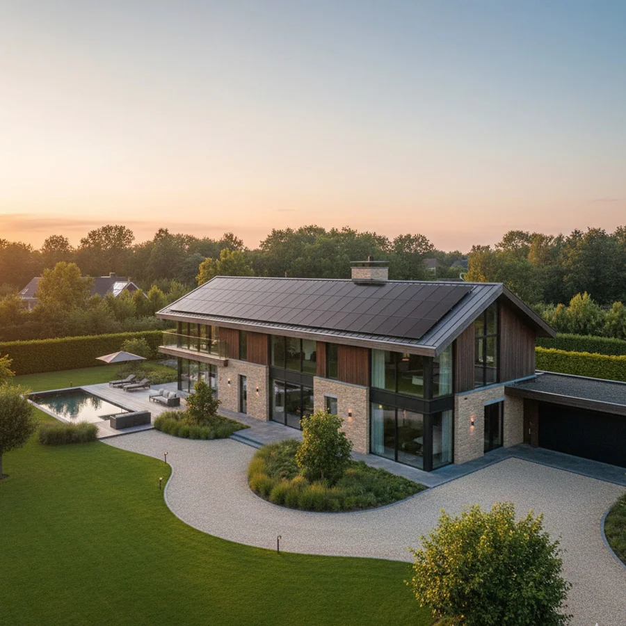 OnzeStroom B.V. Zo kijkt OnzeStroom naar vrijstaande woningen